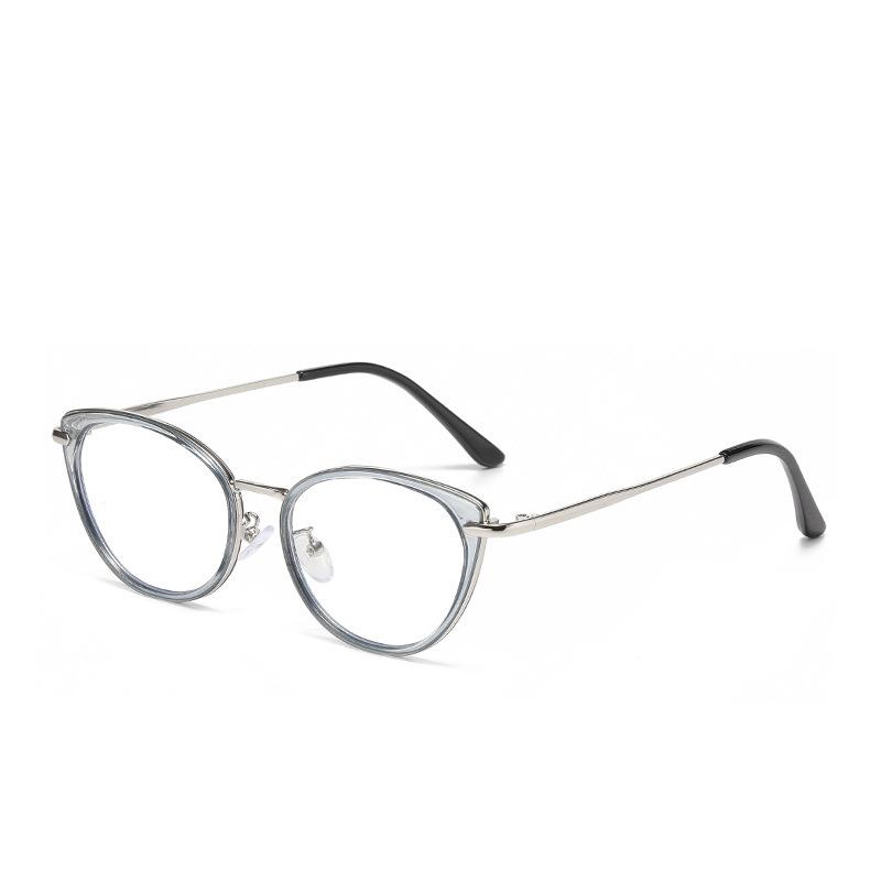 Fashion color-changing anti-blue glasses personalized versatile flat glasses women's new anti-blue glasses tide