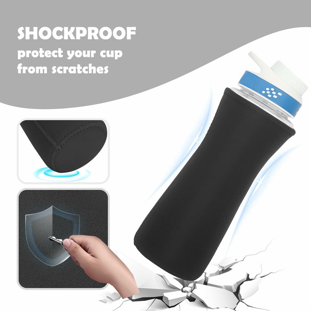 Pro Cirkul 22oz Láhev na vodu Ochranný obal Vlhkost pohlcující Izolovaný Neoprenový rukáv