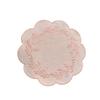 Thickened Embroidered Placemats Wear-resistant Canvas Table Pad Insulation Table Mat  Home Use