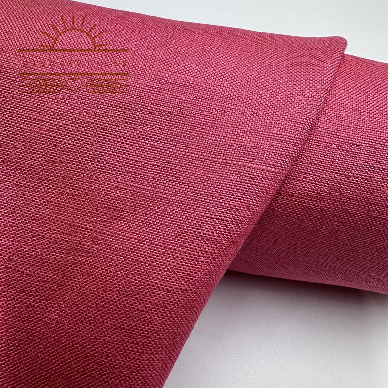 HighThreadCount Viscose Linen Fabric Smooth Texture Ideal For Linen Bedding