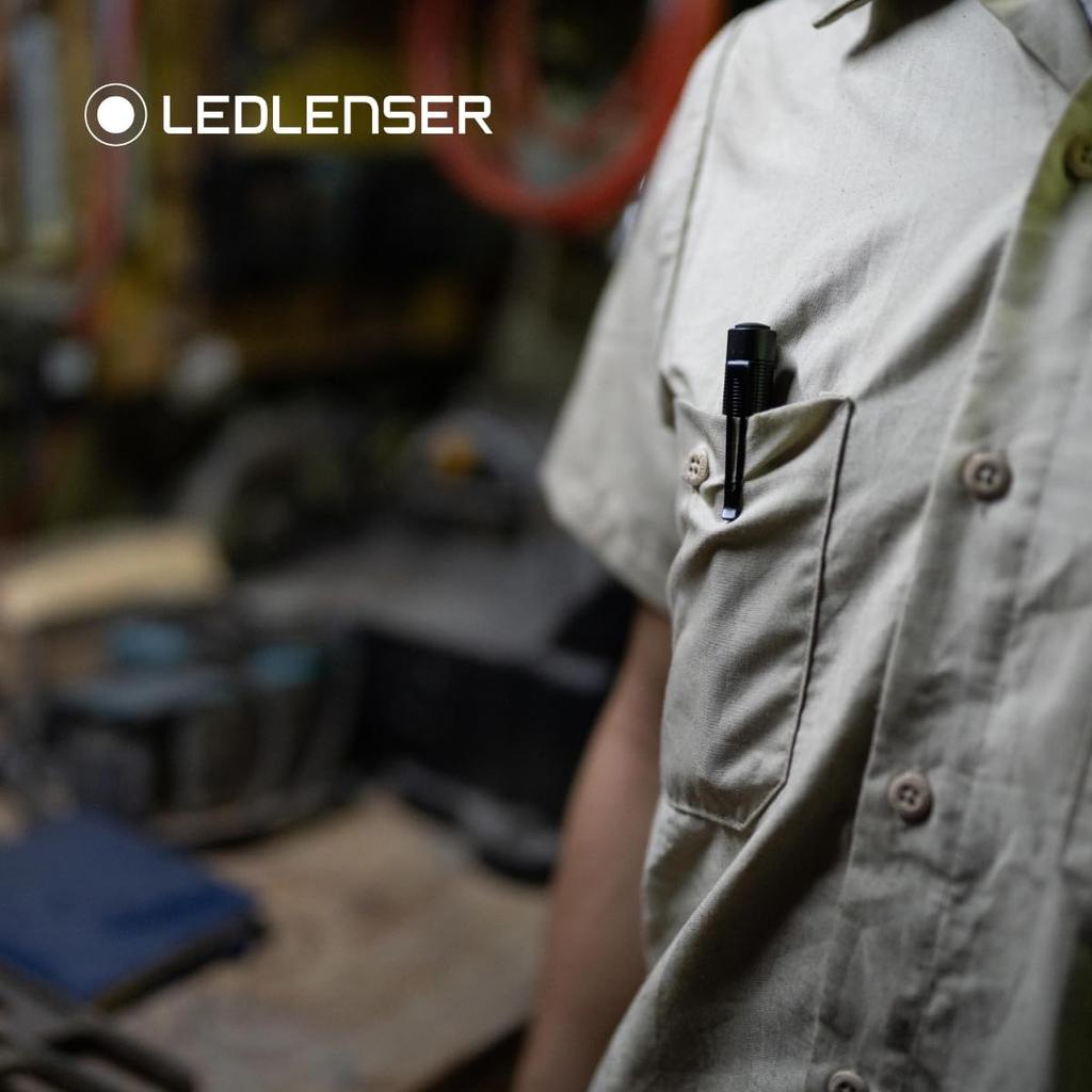 Ledlenser P4 Core LED Alkaline Battery 502598 Japanese Flashlight, Penlight, Compatible, [Official Product]