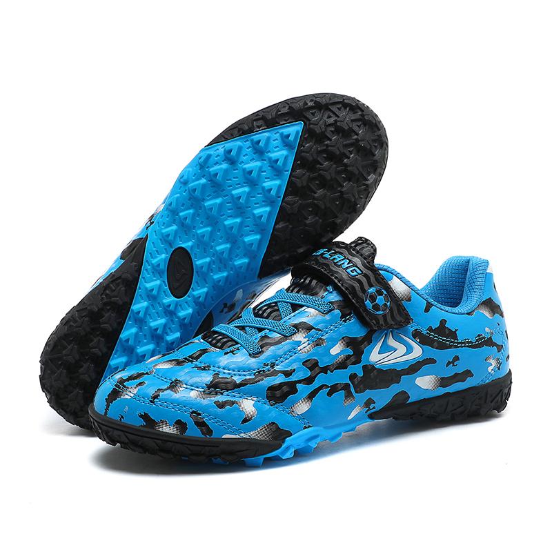 Modne Tanie Dziecięce Buty Piłkarskie Sporty Outdoorowe Turf Dziecięce Buty Piłkarskie Lekkie Oryginalne Dziecięce Szybkie Piłka Nożna Tenis dla Chłopca