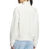 Adidas Sports Casual Solid Color Stand Collar Long Sleeve Jacket Lightweight Breathable Daily Outdoor Outerwear Women White KF2541