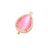 ZHUKOU 16x25mm high quality crystal connector for women DIY necklace earrings bracelet jewelry accessories Making model: VS378