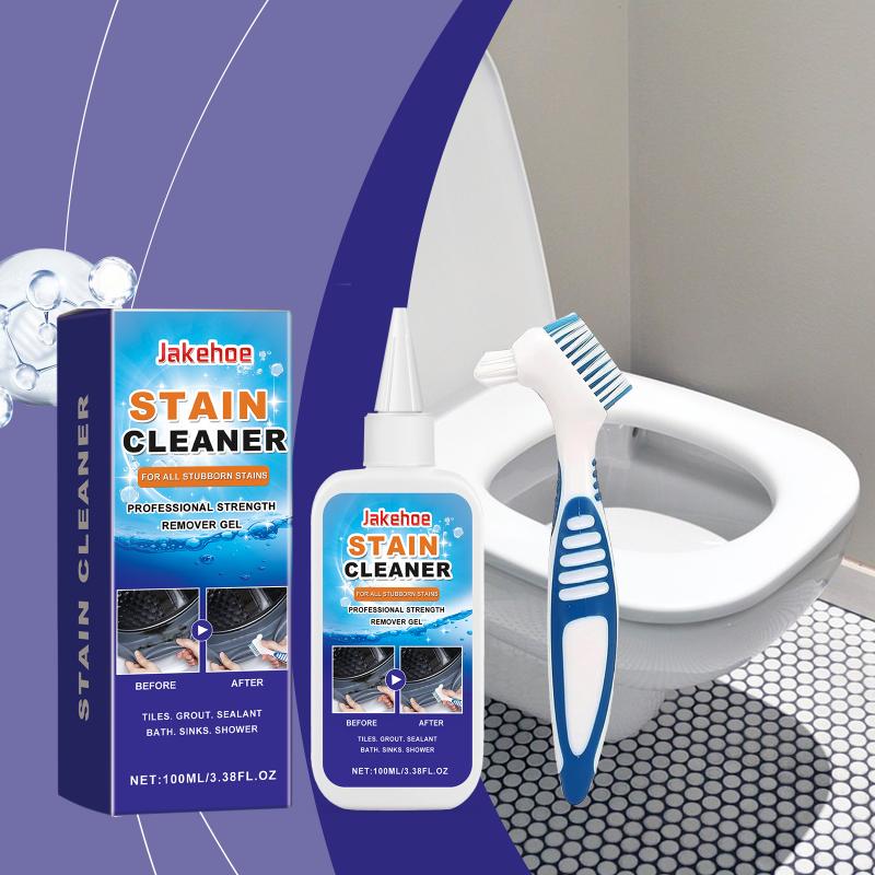 Quick Mold Remover Gel High Potency Stain Cleaner for Bathroom Tiles Washing Machine Door Seal Fridge Strip Cleansing