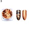 0.2g Shiny Paillettes Foil Nail Art Glitter Sequins Mirror Powder Manicure Decor