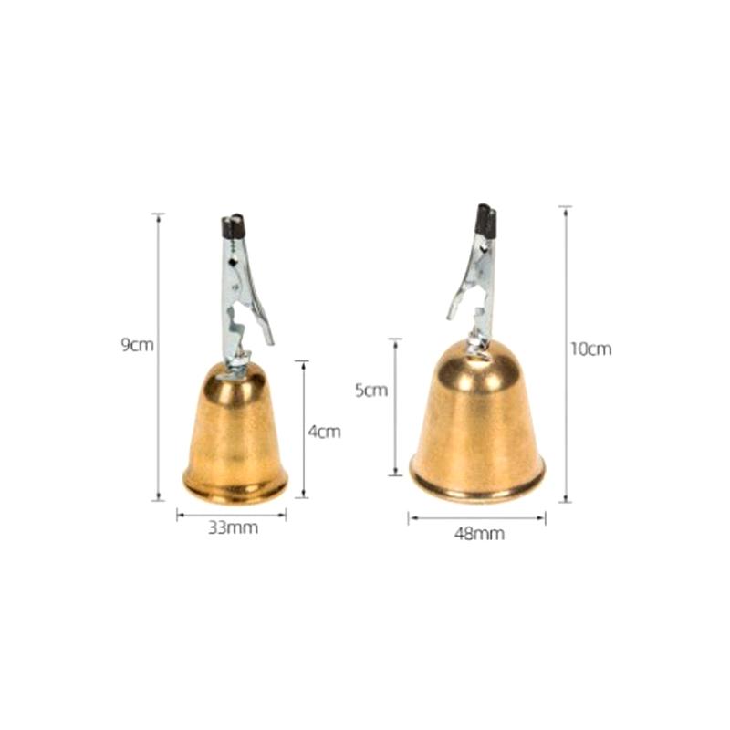 Sea Fishing Iron Brass Bells Fishing Bells Alarm With Eagle Clamp Bait Alarm