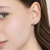 Antique Oval Cubic Earrings EC3324