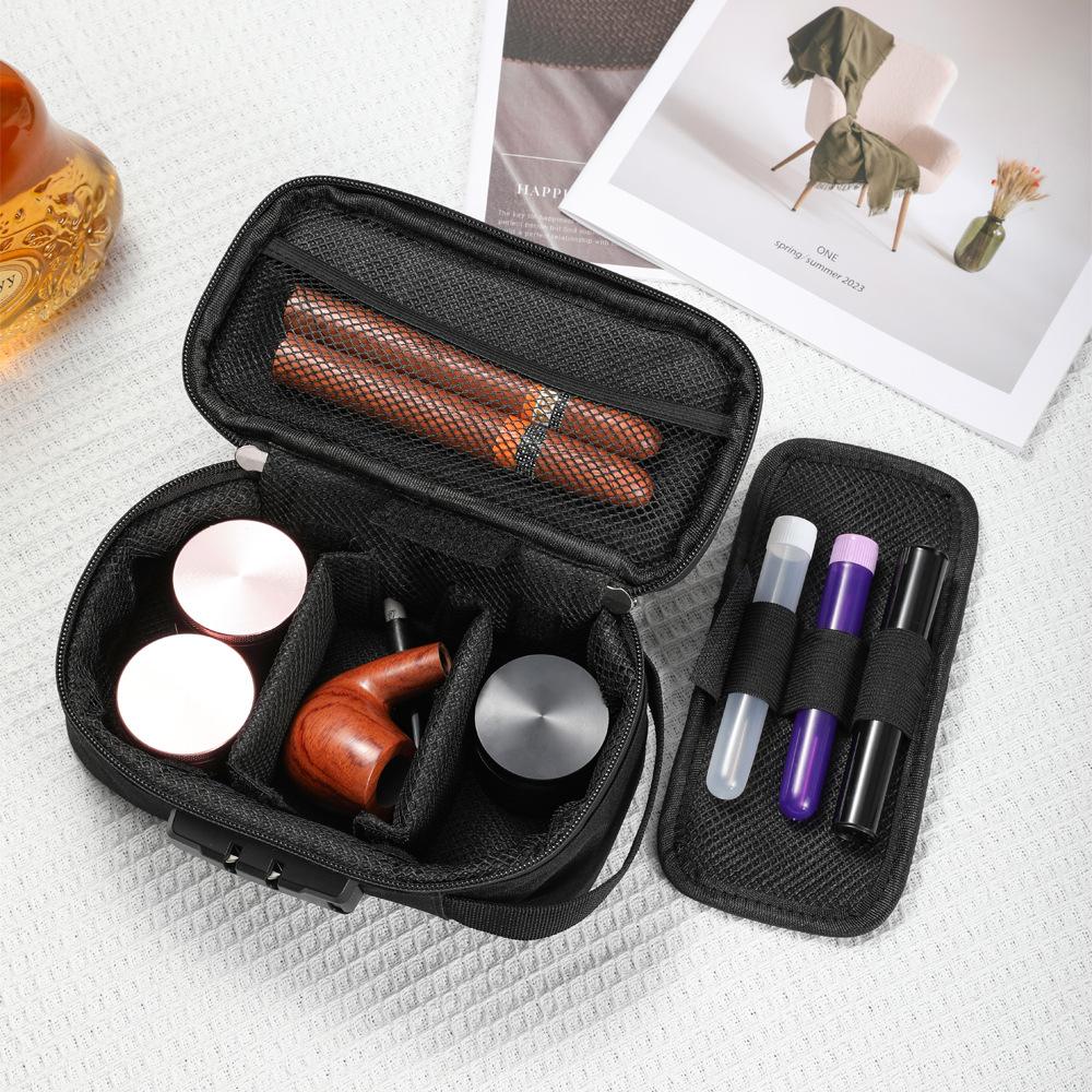 Geantă Inodoră Capacitate Mare Cu Lacăt Geantă Deodorantă Cu Cărbune Activat Geantă Portabilă Pentru Pipă Convenabilă