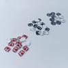100 pezzi 13mm 14mm perH Honda Civic Accord CRV Hrv Jazz Emblema Adesivo Logo Chiave Auto Adesivo Logo Chiave Auto Decorazione Emblema Decalcomanie XL7