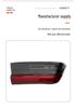 63217420453/63217420454 Rear Inner Tail Lights for BMW 3 Series G20/G28 (2019-2023)