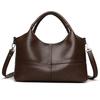 Vintage Leer Patchwork Handtas Mode Schoudertas Dames Vintage Crossbody Tas Werk Boodschappen en Dames Vakantiecadeaus