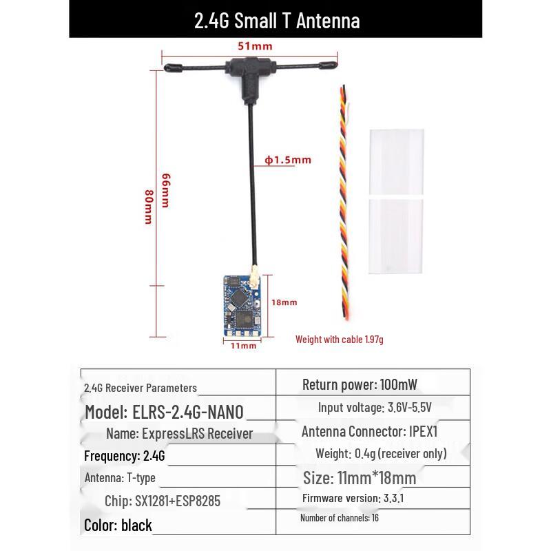 BAYCK ELRS 2.4GHz FPV Receiver