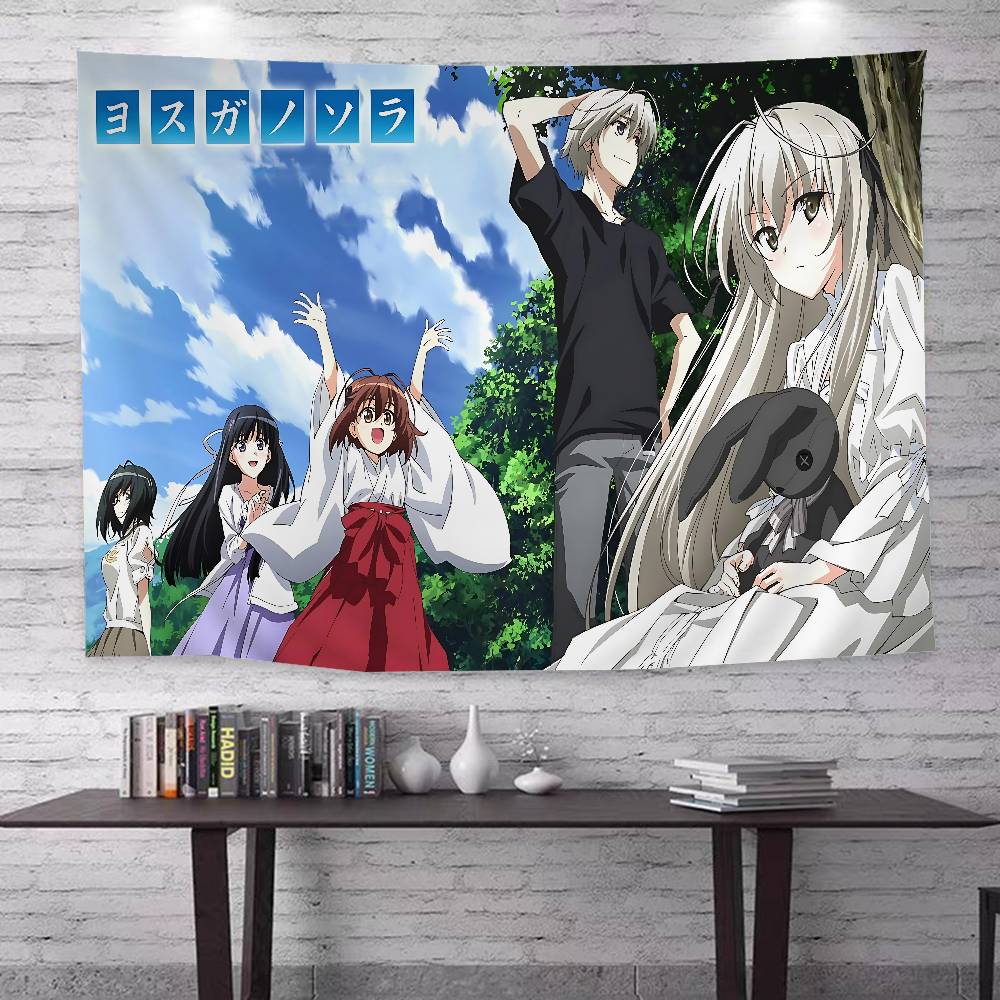 Anime Yosuga No Sora Wandteppich Kunstdruck Japanischer Wandteppich Anime Wandbehang Heimdekoration