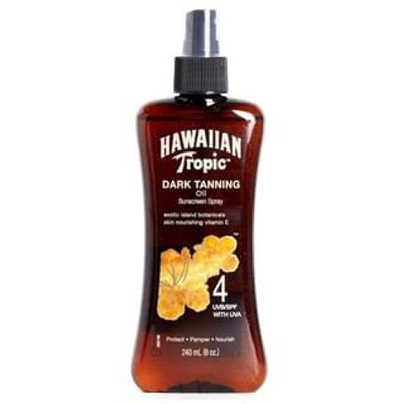 Hawaiian Tropic Масло для темного загара SPF 4 240ml