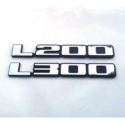 L200 L300 Emblem Badge Logo Decal Nameplate Sticker For TRITON SPORT L200 L300