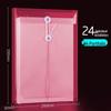 50 Kraft Paper Transparent A4 File Folders - Thickened Quality Office Personnel Bags