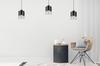 MODERN GLASS SPIDER CEILING HANGING LAMP