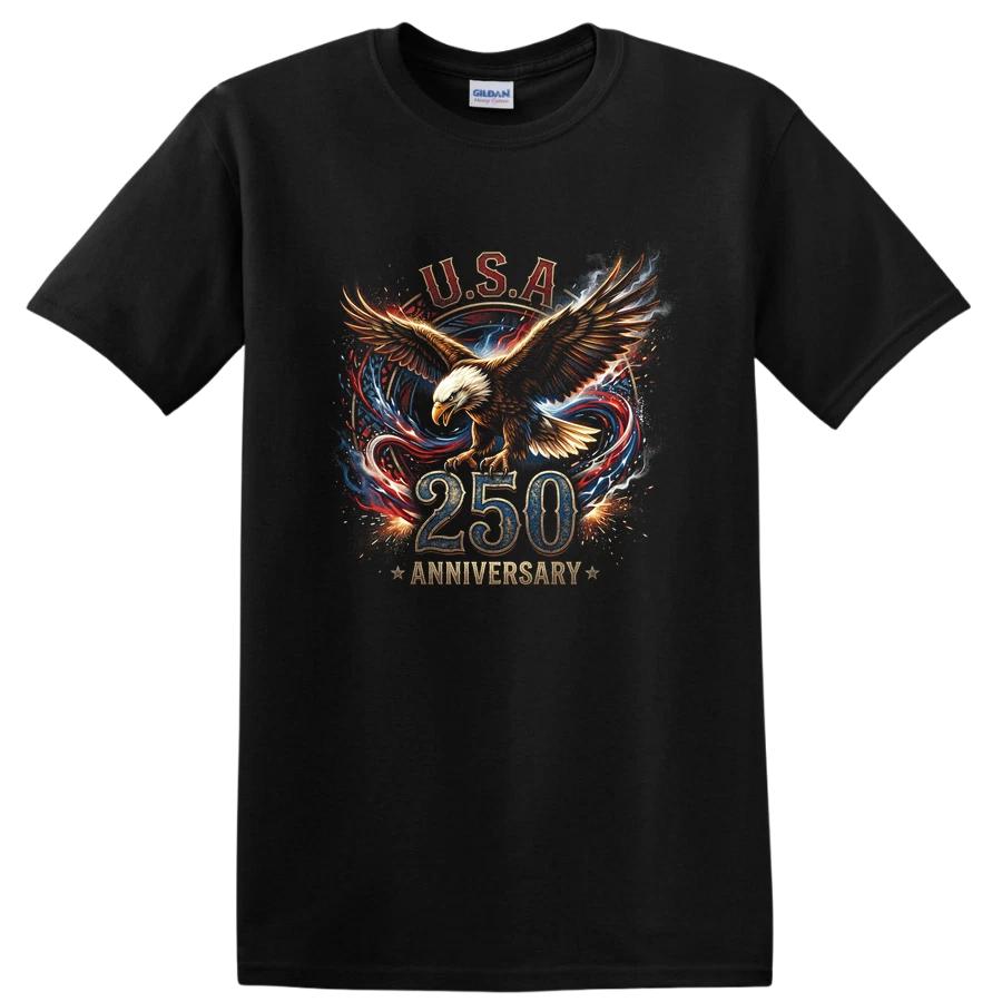 USA 250 Anniversary Eagle T Shirt Celebrating Freedom Patriotic Tee XXL