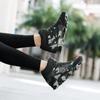 Spring and Autumn New High-top Camouflage Shoes Women's Shoes Sports Shoes Women's Army Green Large Size Inner Height Increase Casual Shoes Single