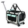 Nuova Valigia Trasportino Portatile per Gatti con Ruote per Cani e Gatti Piccoli, Grande Capacità, Borsa da Viaggio per Animali Domestici all'Aperto