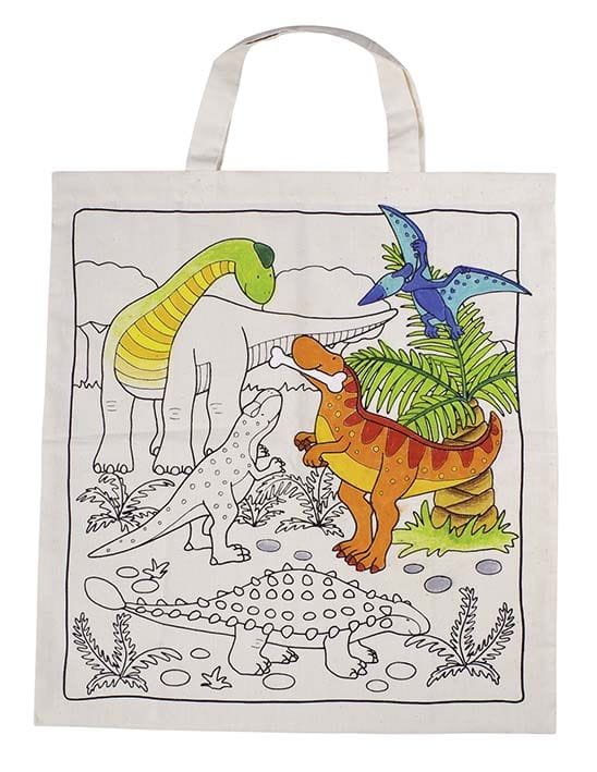 Goki Torba Do Pokolorowania - Dinozaury
