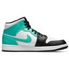 Air Jordan 1 Mid Tropical Twist Pánske tenisky Zelená Biela Čierna 554724-132
