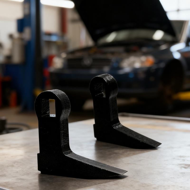 Vehicle Compact L Type Pry Bar Leverage Tool Heat Treated For High Hardness Automotive Axles Disassembly And Maintenance