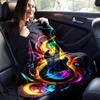 1pc Guitar Printing Lightweight Flannel Blanket, Comfortable and Warm Blanket,  Sofa Bed and Couch Office, Suitable for Gift Blankets