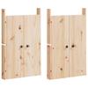 Vidaxl Outdoor Kitchen Cabinet, Solid Pine Wood