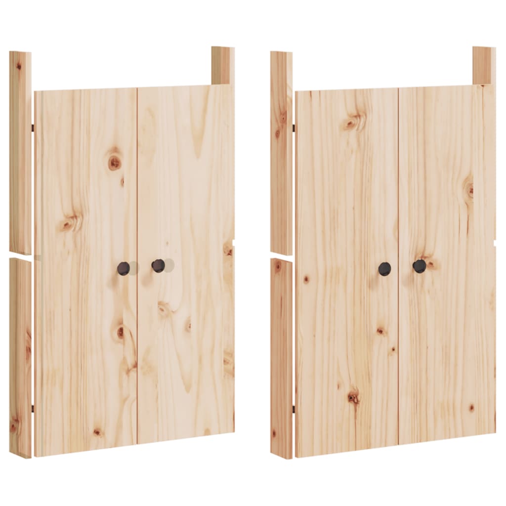 Vidaxl Outdoor Kitchen Cabinet, Solid Pine Wood
