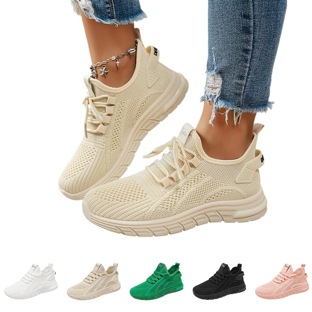 Women's Sports Shoes Hollow Sandals Mesh Casual Shoes Women's Shoes Comfortable Outdoor Sports Shoes Running Shoes