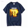 Soundgarden Down On The Upside T-shirt Taglia M Nera Band Grunge Rock manica lunga o corta vintage Lavata uomo Versatile