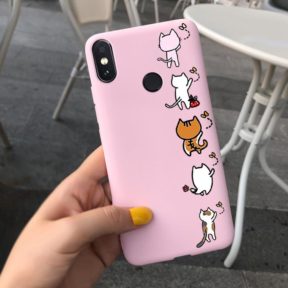 For Xiaomi Redmi Note 5 Pro Case Redmi Note5 Cute Cute Design Macaroon Silicone Phone Cases For Redmi Note5 5Pro Soft TPU Cover