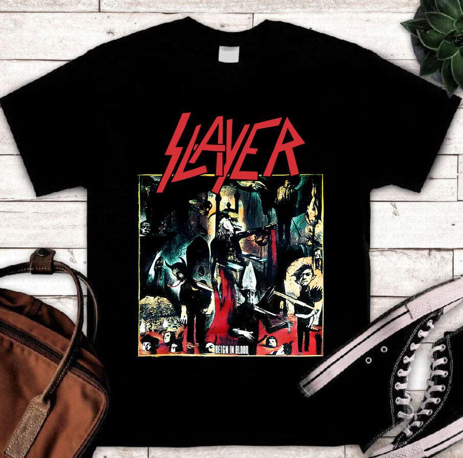 Slayer - Reign In Blood Black T-Shirt Unisex T-Shirt S