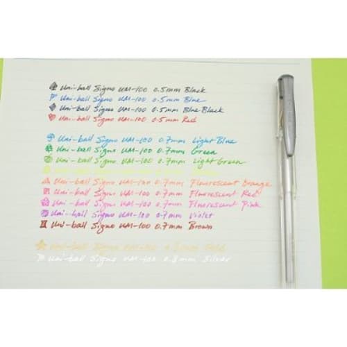 uni gel ink ballpoint pen Signo 0.5 black 10 pieces boxed