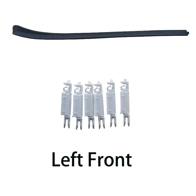 For Peugeot 308 408 Front Windshield Outer Pressure Strip Front Windshield Decorative Sealing Strip Outer Pressure Strip Left Front