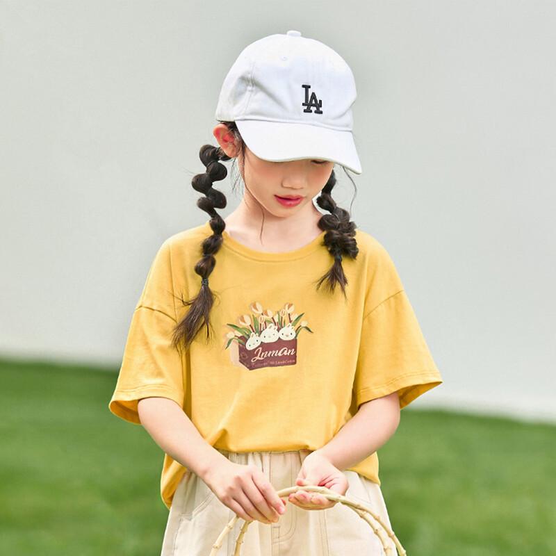 Xiaoyinman Girls' Summer Short-Sleeve T-Shirt
