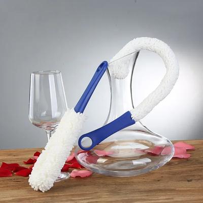 Home Wine Cup Free Curved Cup Brush Multifunctional Soxanter Brush Glass Brush Decanter Clean Beads Cleaning Tools