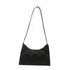 Stylish Versatile Crescent Bag Soft Pu Material With Convenient Zipper Closure For Everyday Fashion