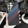 for Magsafe Magnetic Carbon Fiber Phone Case for Samsung Galaxy S26 S25 S24 Ultra A56 A55 A17 A16 A15 Ultra Thin Hard PC Cover