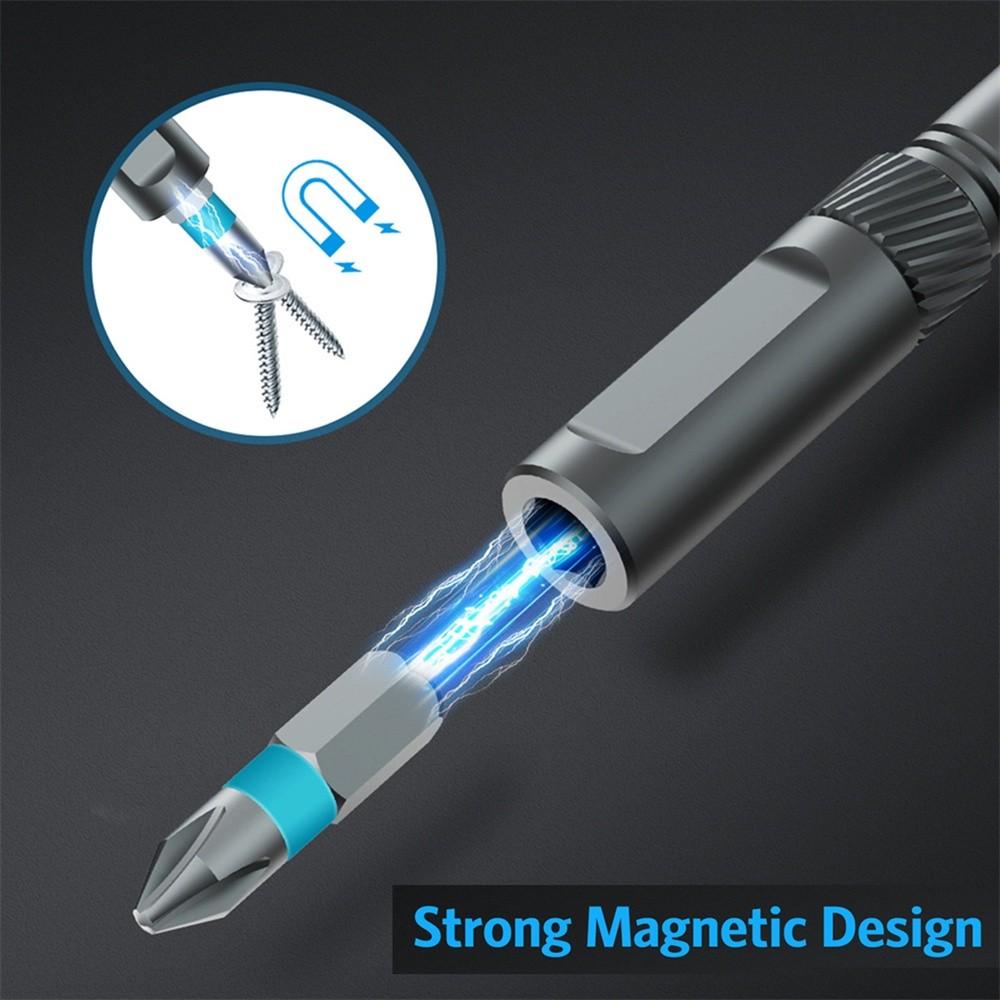 24 In 1 Magnetic Ratchet Screwdriver Set Removable Self-assembly Precision Screwdriver Kit Home Appliances DIY Repair Tool Kit