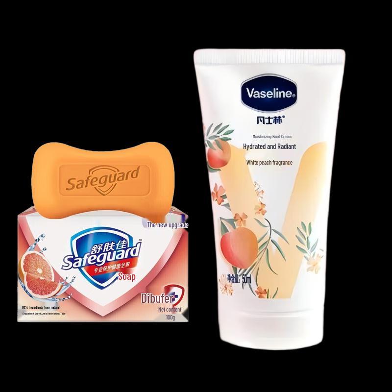 Safeguard Grapefruit Soap & Peach Hand Cream Duo