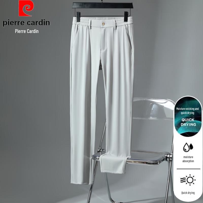 Pierre Cardin Men's Summer Quick-Dry Stretch Business Casual Pants