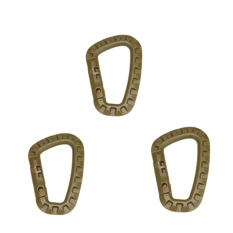 Outdoor Mountaineering Tactics Hanging Buckle Plastic Mountaineering Buckle Nylon Mountaineering Bag Hanging Key D Buckle