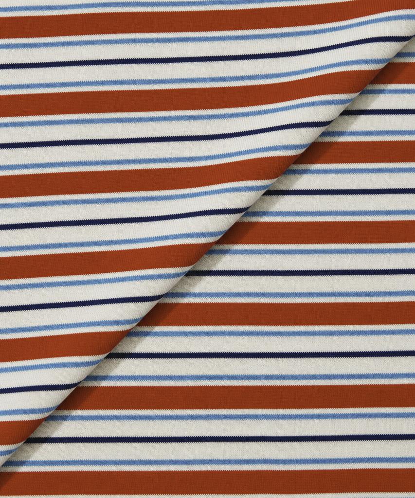 MOAA Retro Multi Stripe Long Sleeve Tee (Red)