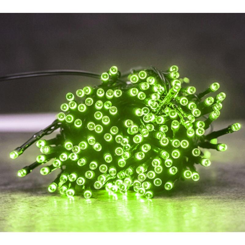 Outdoor Tree Garden Patio Christmas Wedding Decor Solar Powered Warm White LED String Lights IP65 Waterproof Auto On/Off 8 Modes