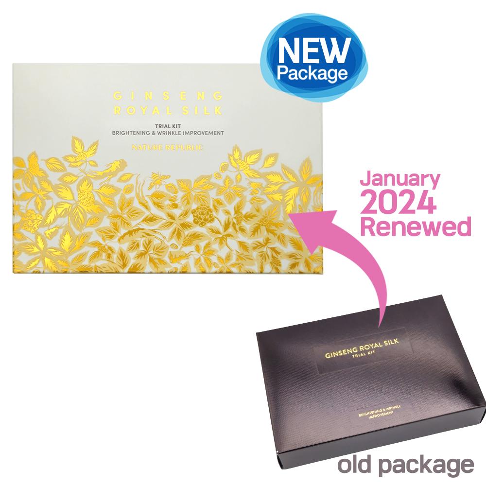 Nature Republic Ginseng Royal Silk Probier-Set (5 Artikel einschließen)