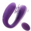 Clitoris Vagina Stimulator G-spot Vibrator Female Masturbation Sucking Vibrator U Shape Bendable Sex Toys for Couple