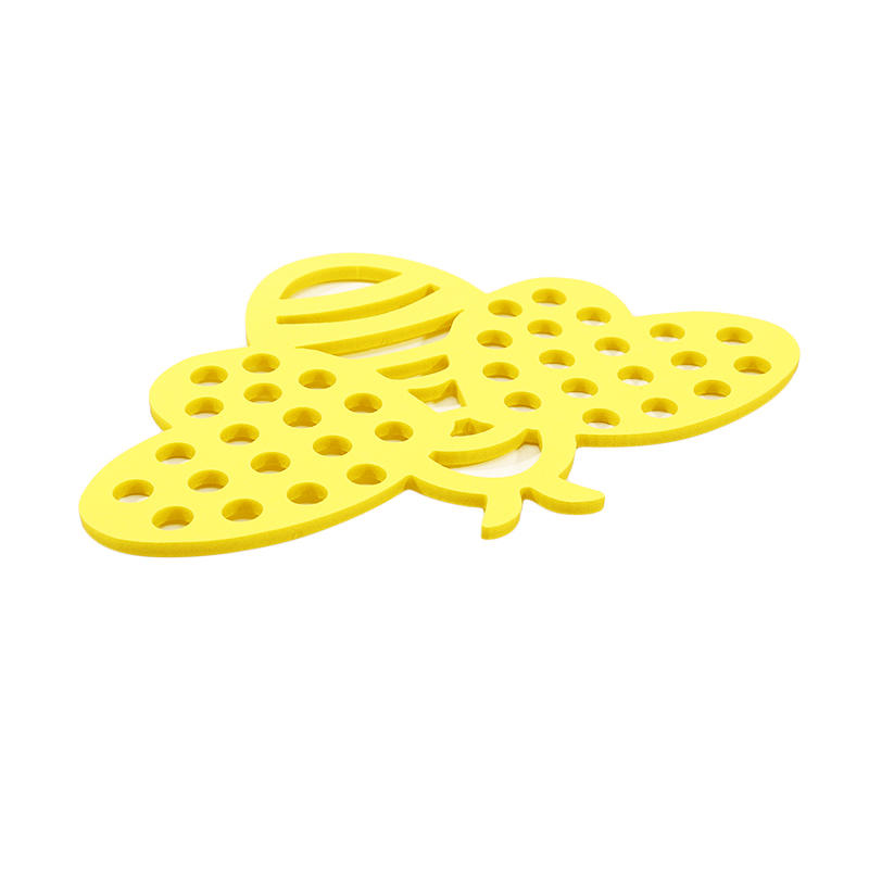 Floating Bee Island Watering Station EVA Foam Insect Waterer for Garden Safe Drinking Platform for Bees & Butterflies